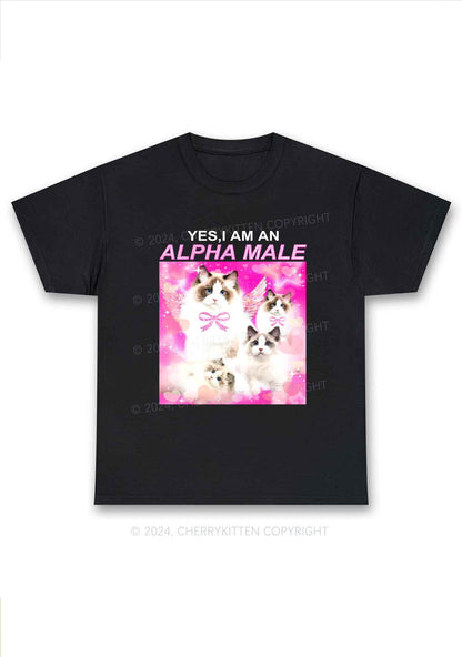 Alpha Male Y2K Chunky Shirt Cherrykitten