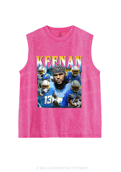 Vintage Keenan Y2K Super Bowl Washed Tank Cherrykitten