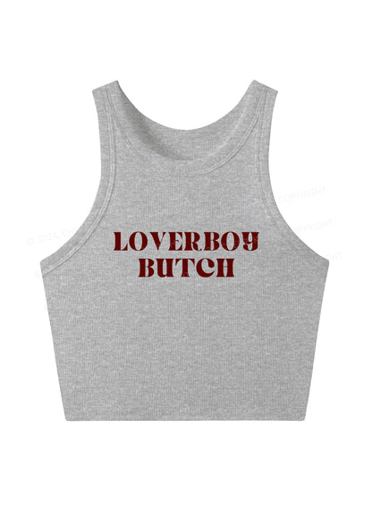 Loverboy Butch Y2K Crop Tank Top Cherrykitten