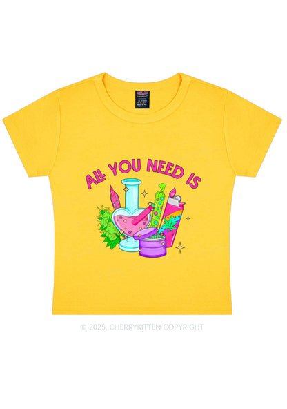 All You Need Is Y2K Baby Tee Cherrykitten