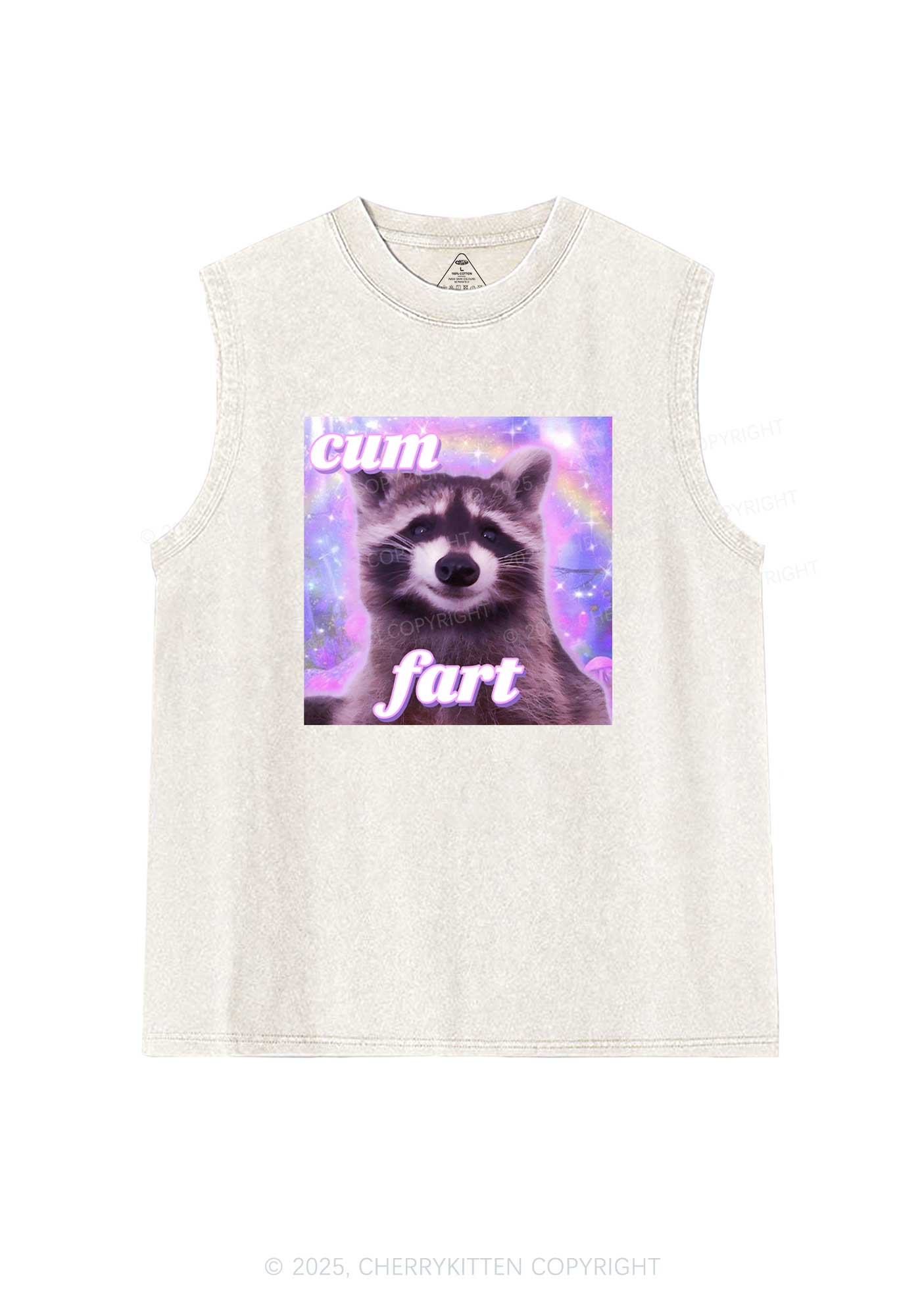 Cxm Fart Y2K Washed Tank Cherrykitten