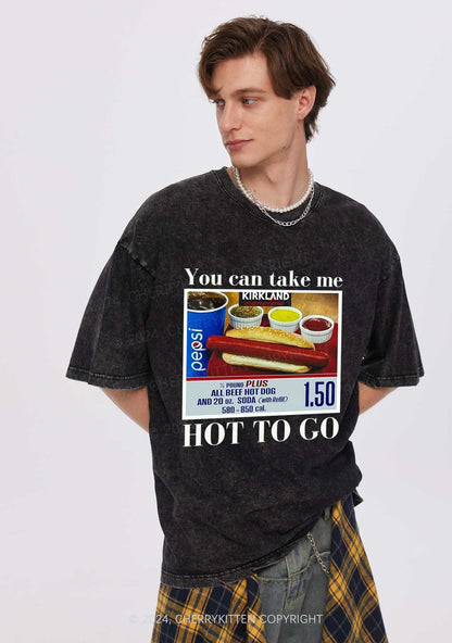 You Can Take Me Y2K Washed Tee Cherrykitten