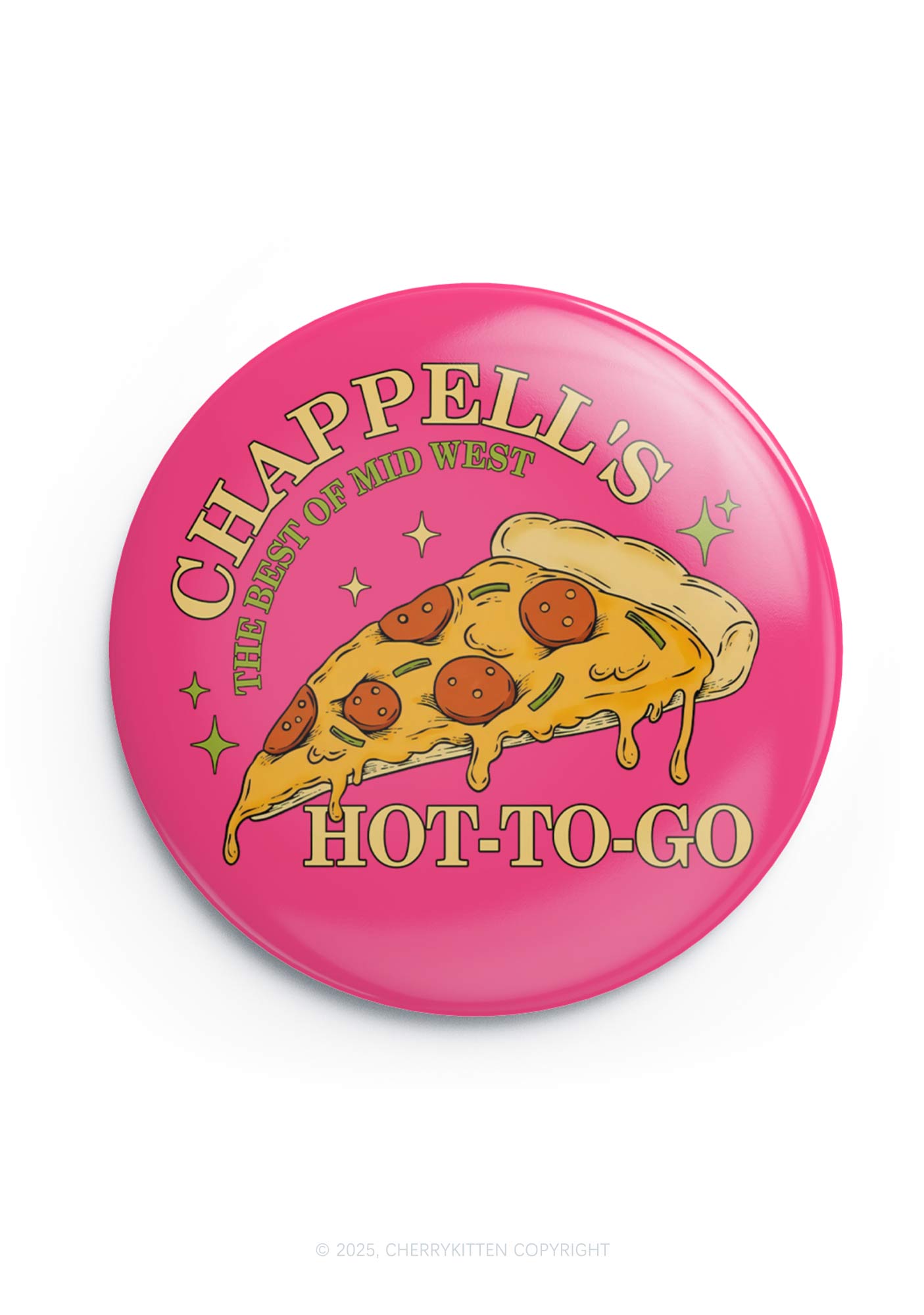 Hot To Go Pizza 1Pc Y2K Pin Cherrykitten