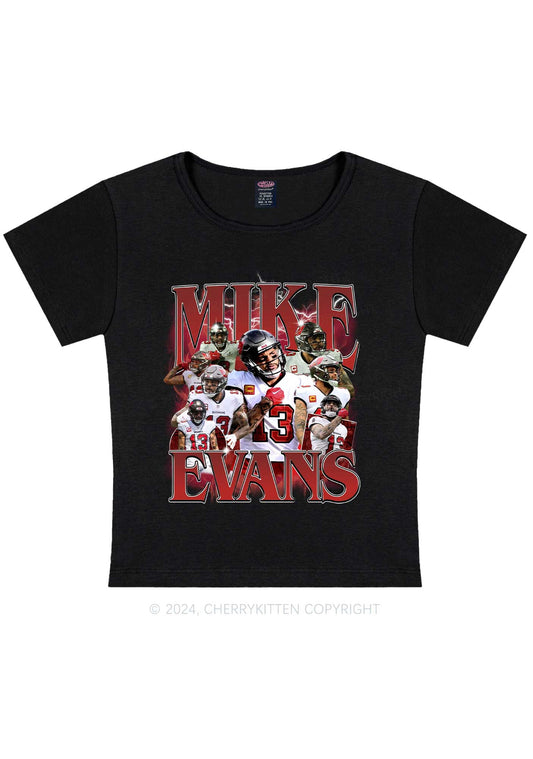 Red Mike Y2K Super Bowl Baby Tee Cherrykitten