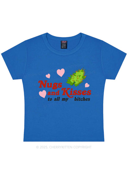 Nxgs And Kisses Y2K Baby Tee Cherrykitten