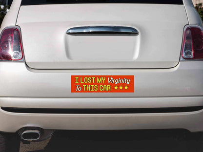 Lost My Car Y2K Car Bumper Magnet Cherrykitten