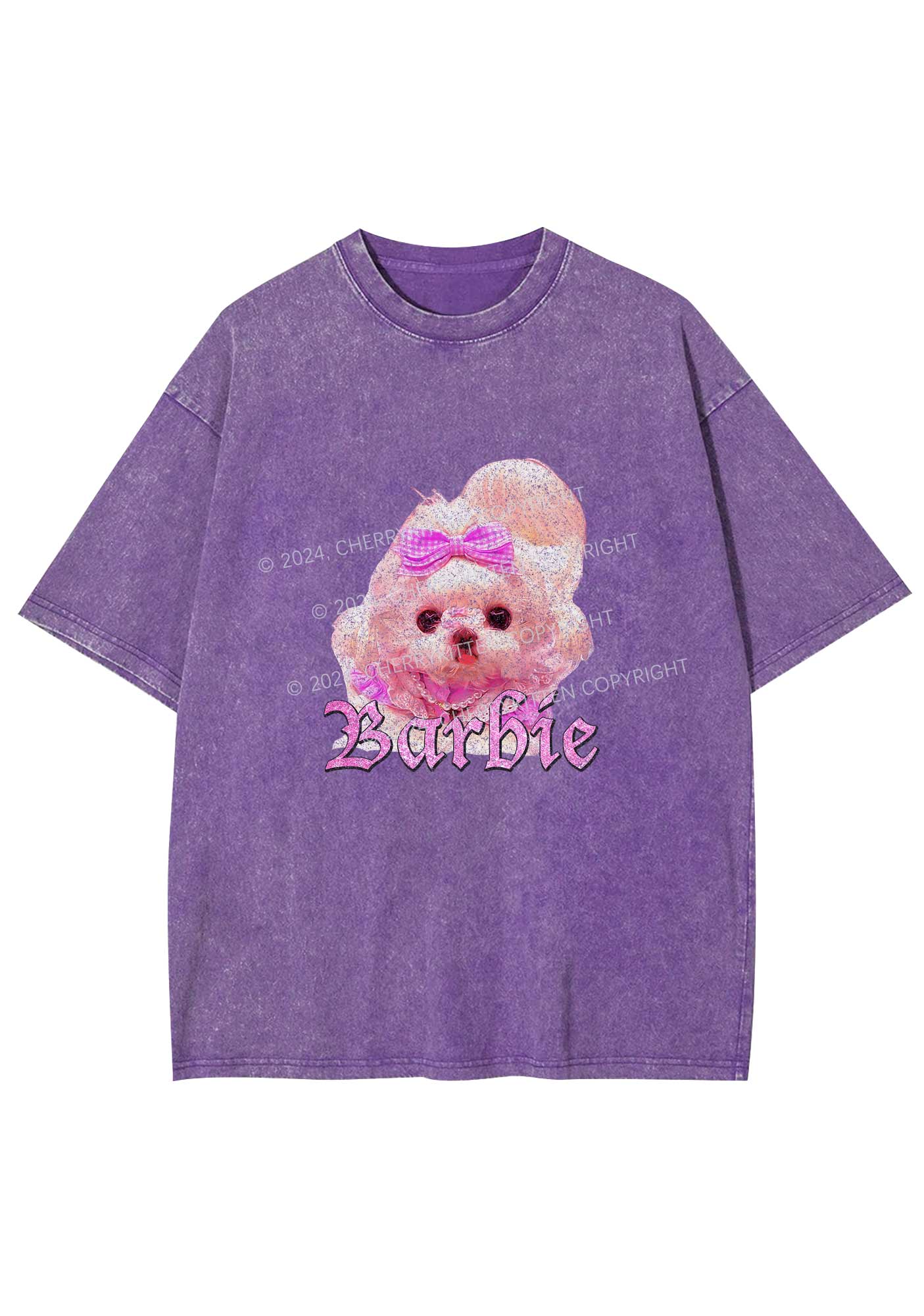 Pretty Dog Y2K Washed Tee Cherrykitten