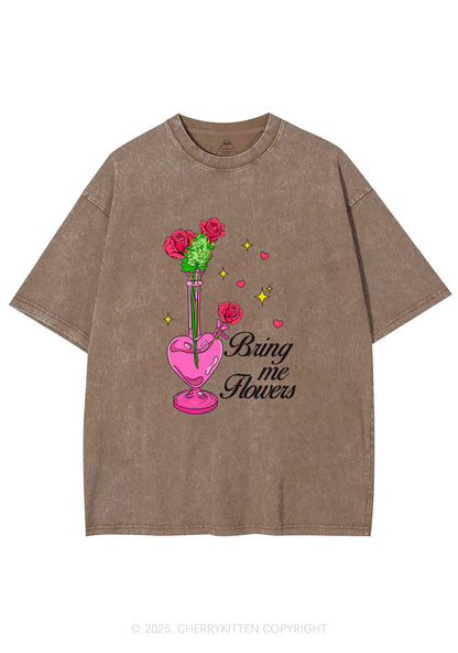 Bring Me Flowers Y2K Washed Tee Cherrykitten