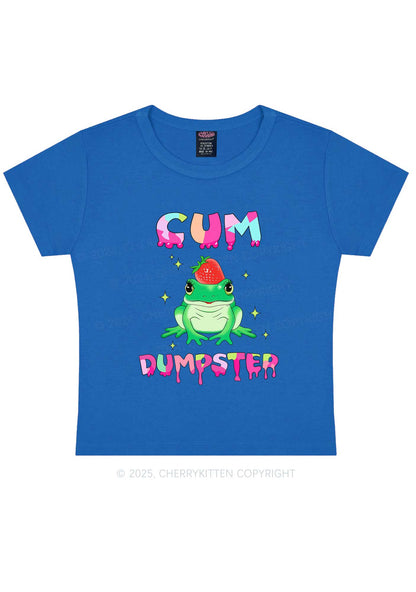 Frog Cxm Dumpster Y2K Baby Tee Cherrykitten