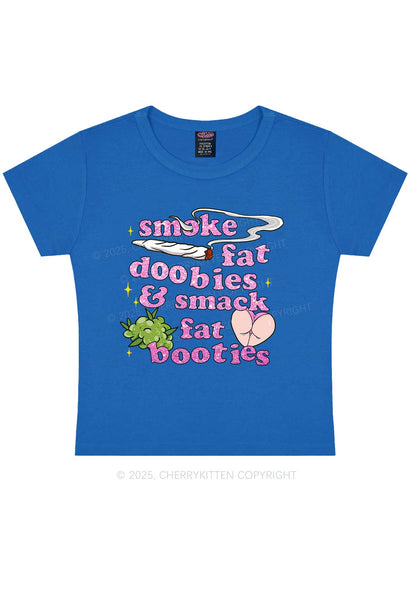 Smoke Fat Dxxbies Y2K Baby Tee Cherrykitten