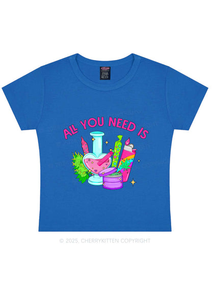 All You Need Is Y2K Baby Tee Cherrykitten