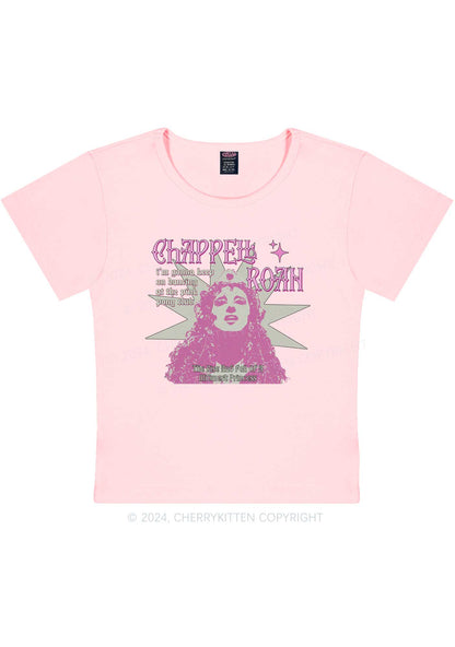 Keep On Dancing Y2K Baby Tee Cherrykitten