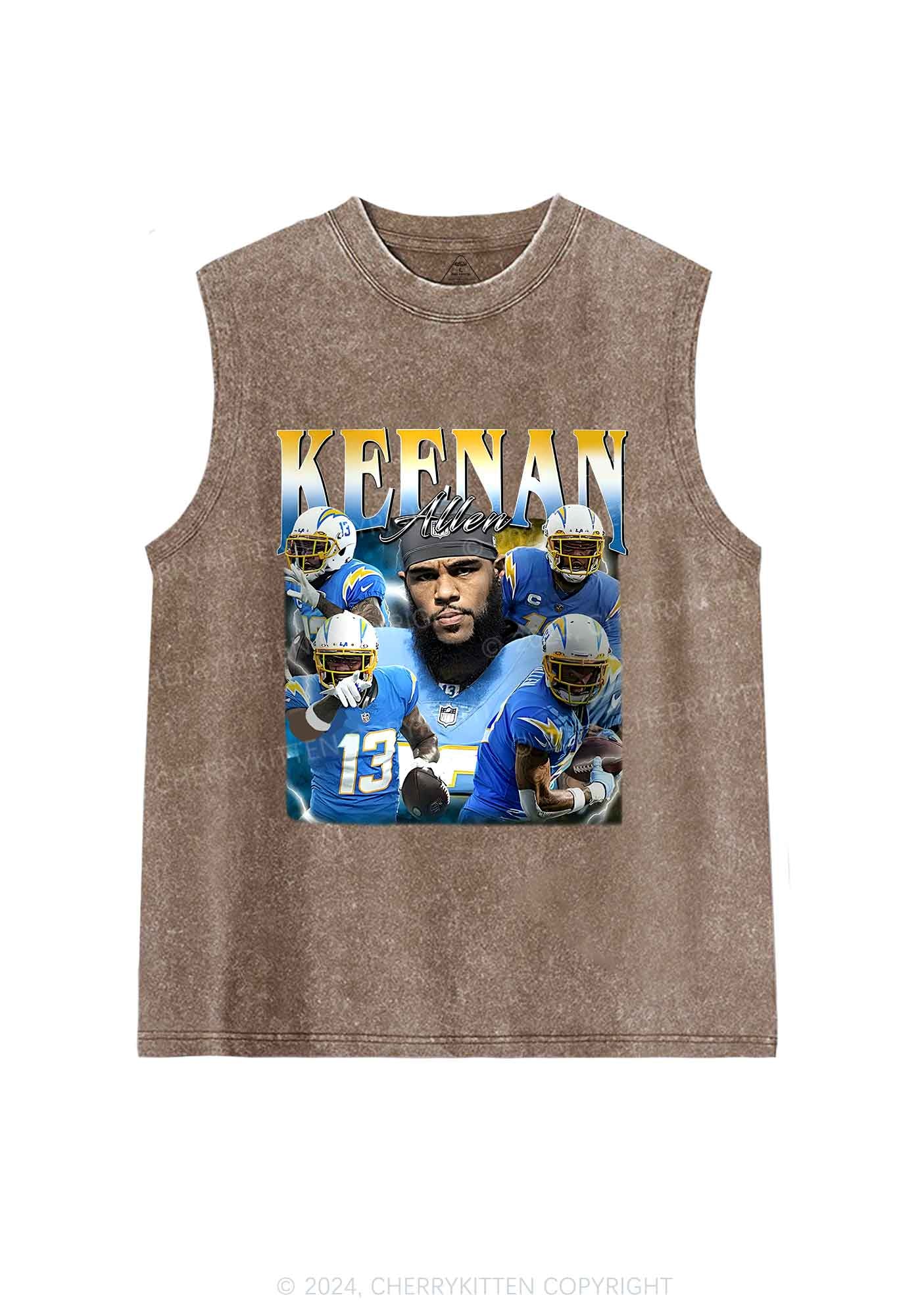 Vintage Keenan Y2K Super Bowl Washed Tank Cherrykitten