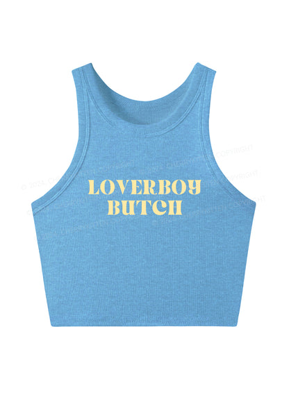 Loverboy Butch Y2K Crop Tank Top Cherrykitten