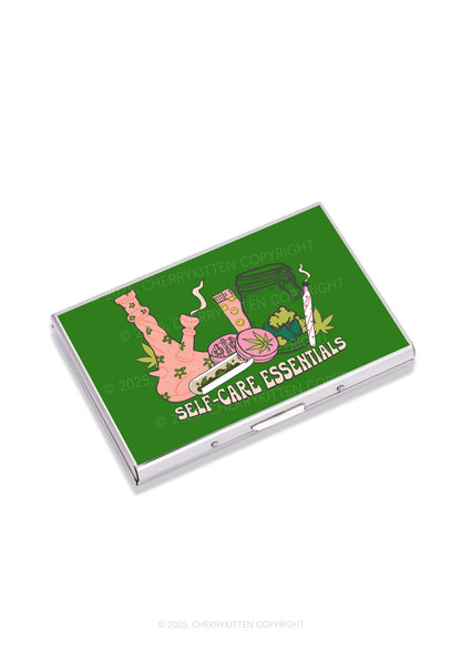 Smoke Selfcare Essentials Y2K Mirror Cigarette Case Cherrykitten