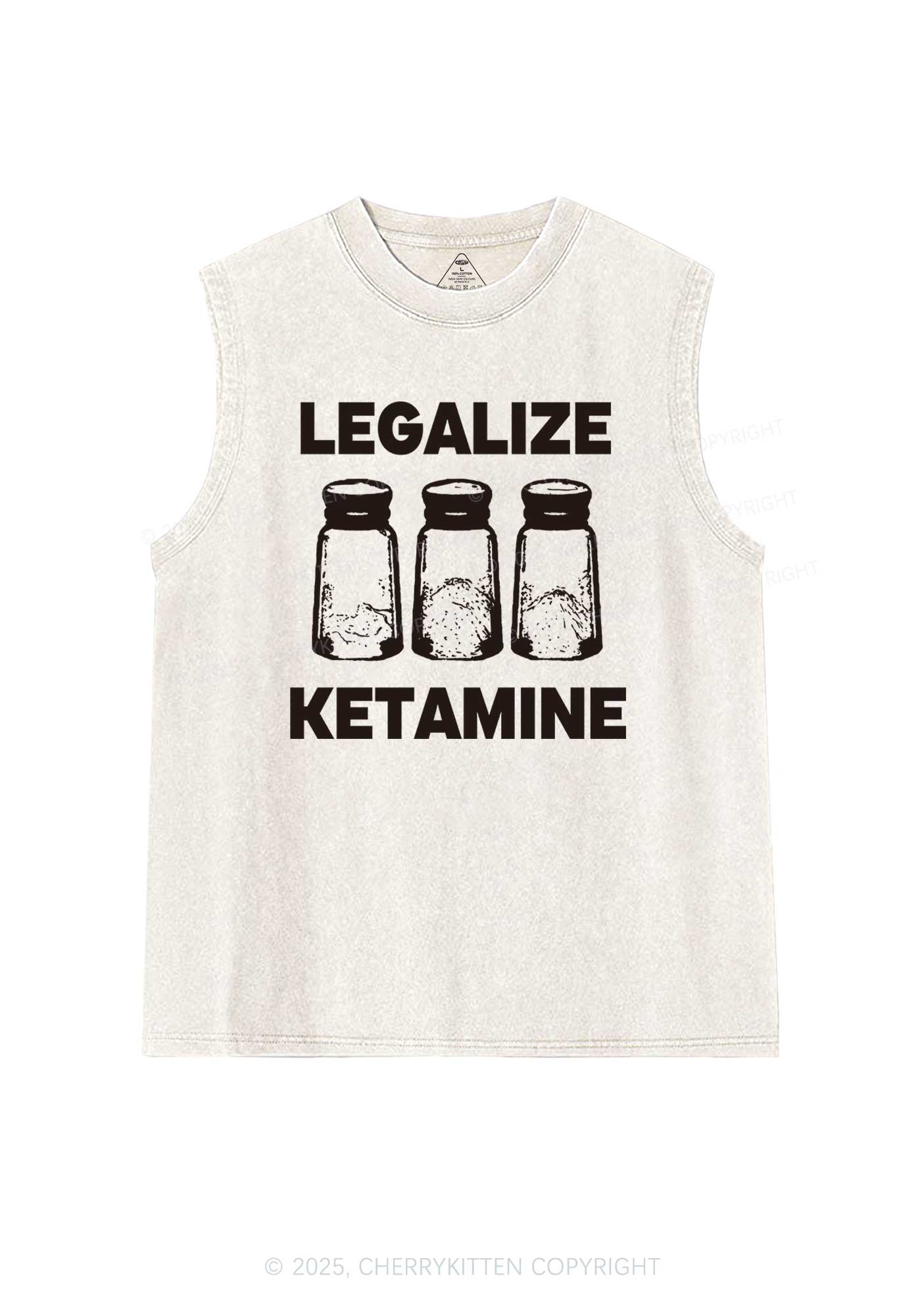 Legalize K Y2K Washed Tank Cherrykitten