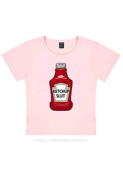 Ketchup Slxt Y2K Baby Tee Cherrykitten