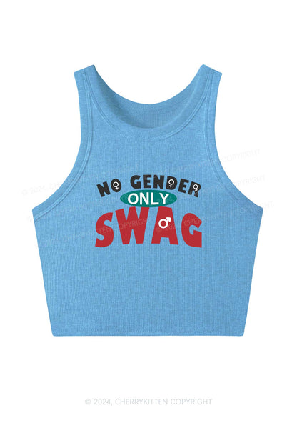 No Gender Only Swag Y2K Crop Tank Top Cherrykitten