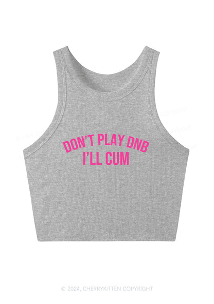 Don't Play DNB Y2K Crop Tank Top Cherrykitten