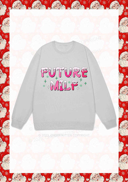 Snowflake Future Mxxf Christmas Y2K Sweatshirt Cherrykitten