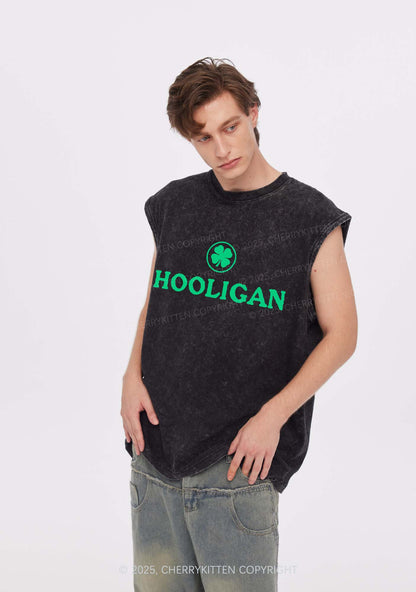 Irish Hooligan St Patricks Y2K Washed Tank Cherrykitten