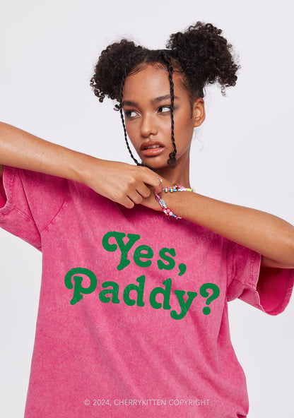 Yes Paddy St Patricks Y2K Washed Tee Cherrykitten