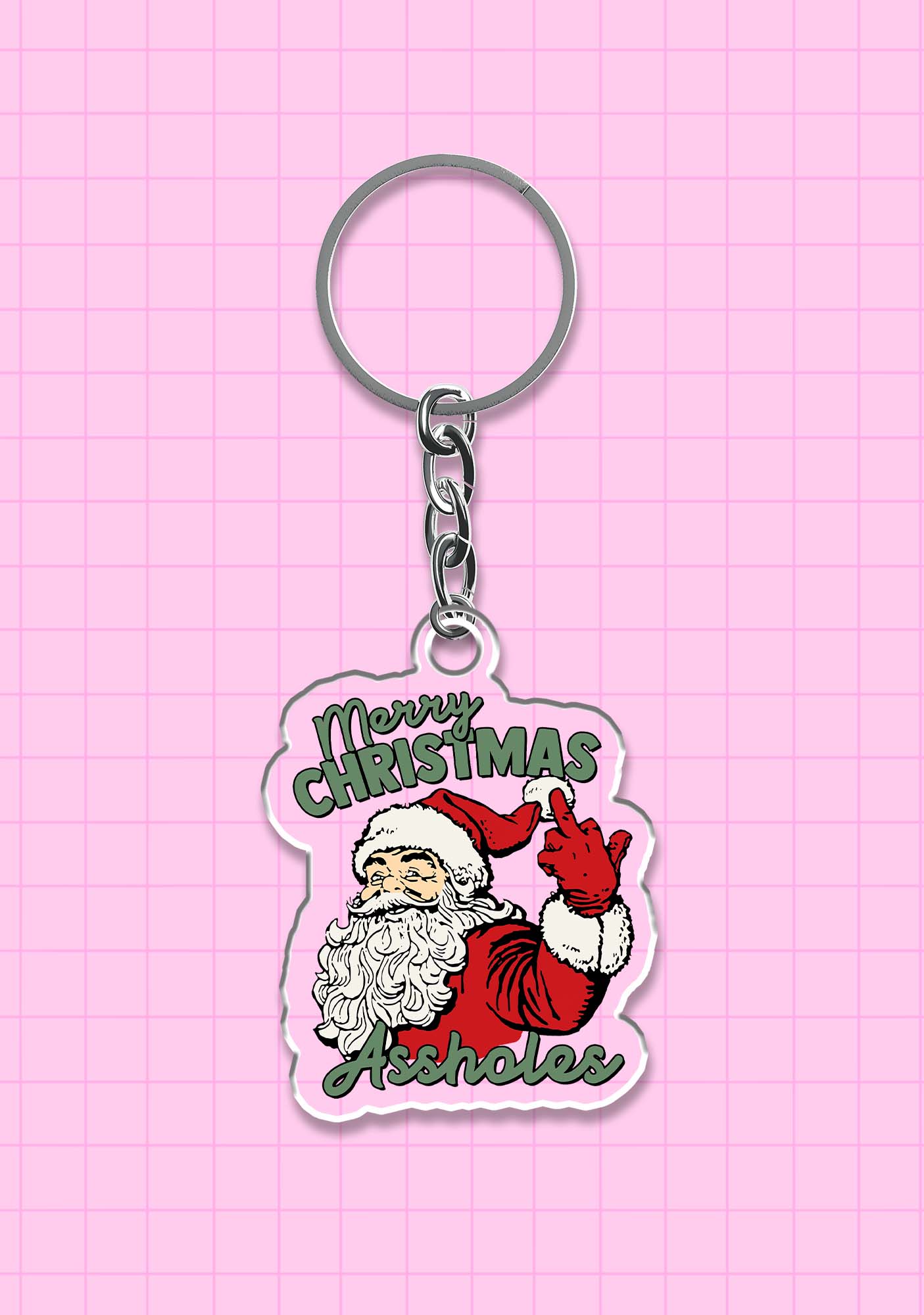 Merry Christmas 1Pc Y2K Keychain Cherrykitten