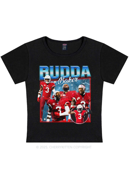 Blue Budda Y2K Super Bowl Baby Tee Cherrykitten