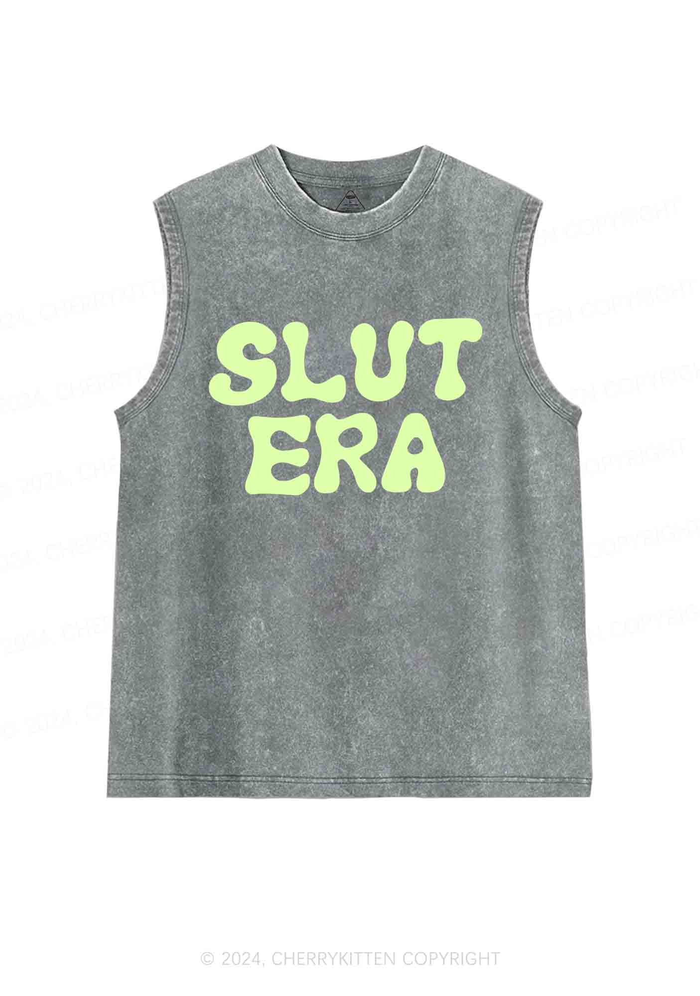 Slxt Era Y2K Washed Tank Cherrykitten