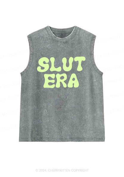 Slxt Era Y2K Washed Tank Cherrykitten