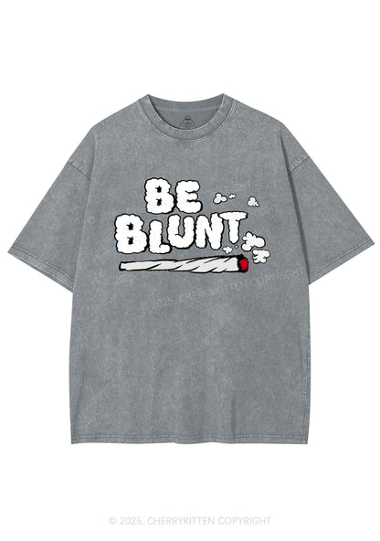 Be Blunt Y2K Washed Tee Cherrykitten