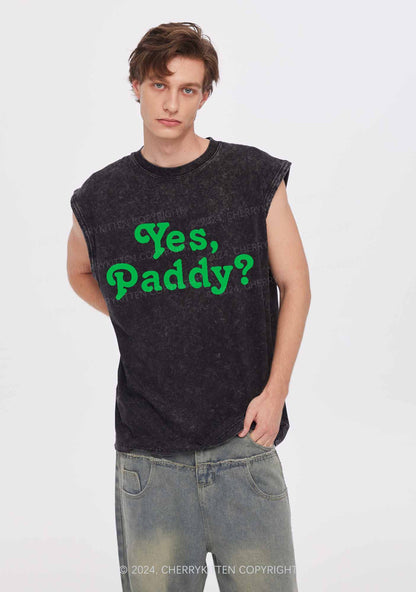 Yes Paddy St Patricks Y2K Washed Tank Cherrykitten