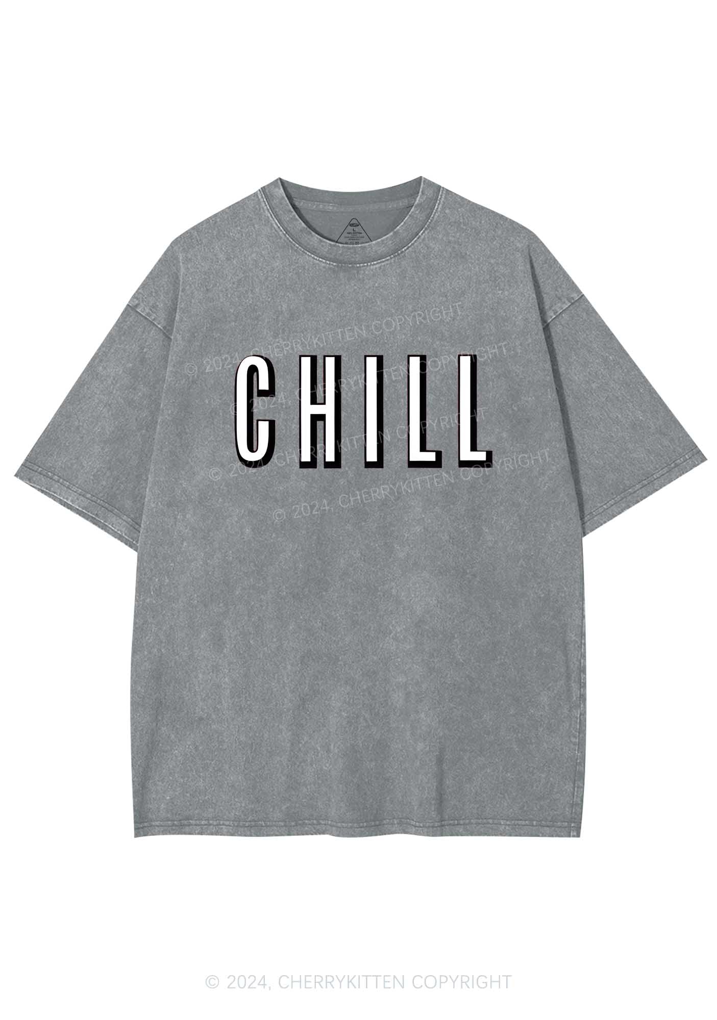 Big Chill Y2K Valentine's Day Washed Tee Cherrykitten