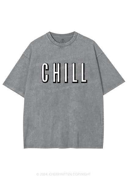 Big Chill Y2K Valentine's Day Washed Tee Cherrykitten