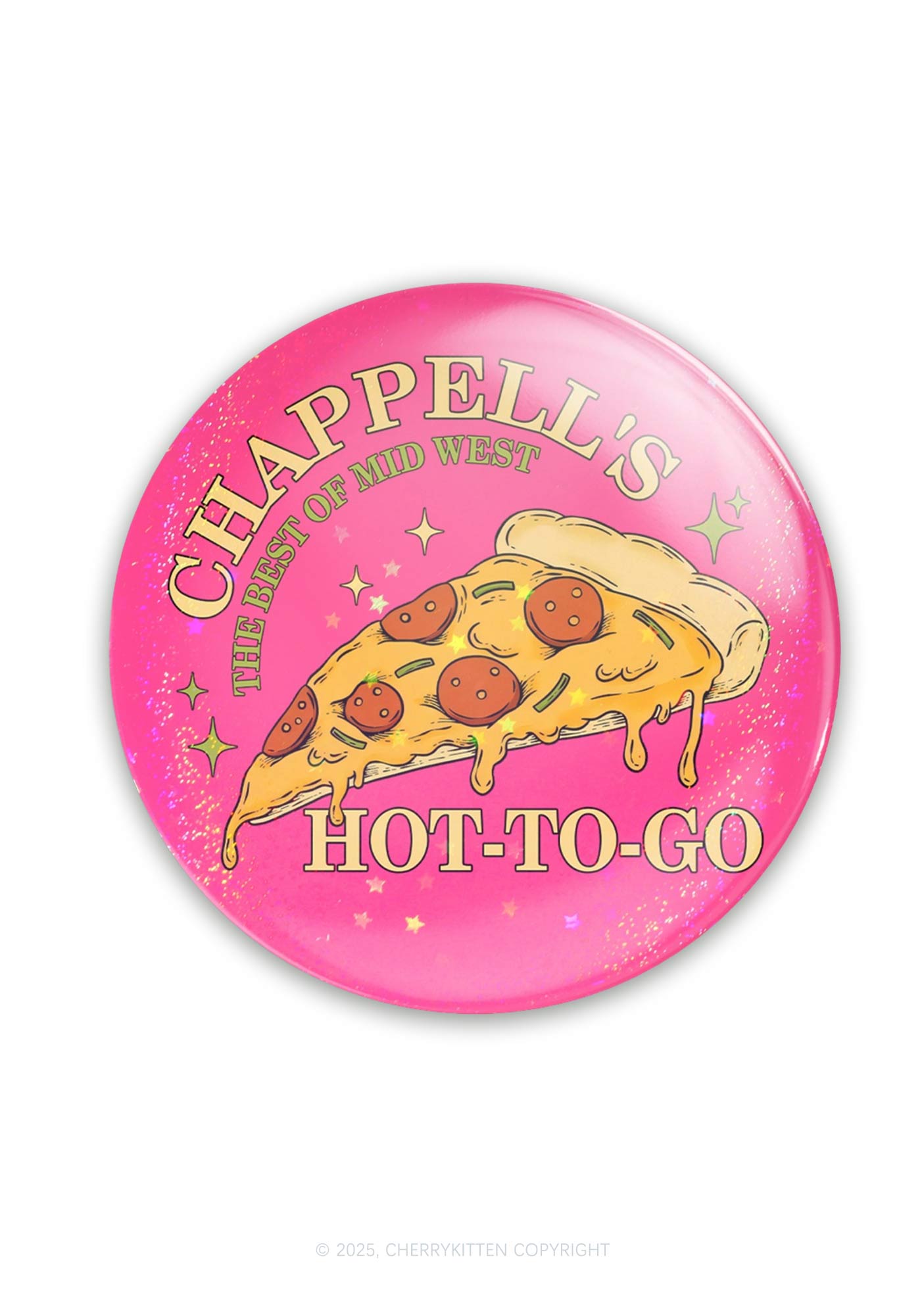 Hot To Go Pizza 1Pc Y2K Pin Cherrykitten