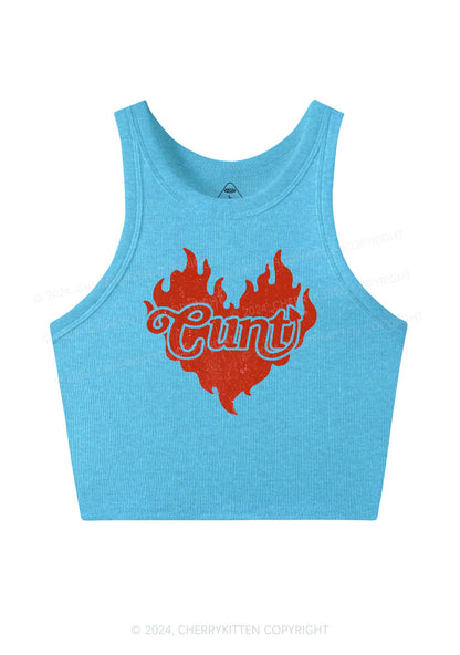 Cxxt Devil Y2K Valentine's Day Crop Tank Top Cherrykitten