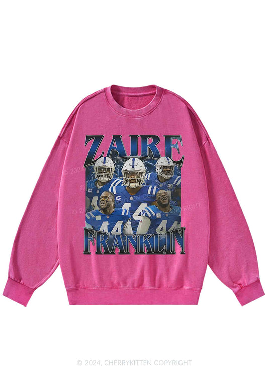 Z Franklin Y2K Super Bowl Washed Sweatshirts Cherrykitten