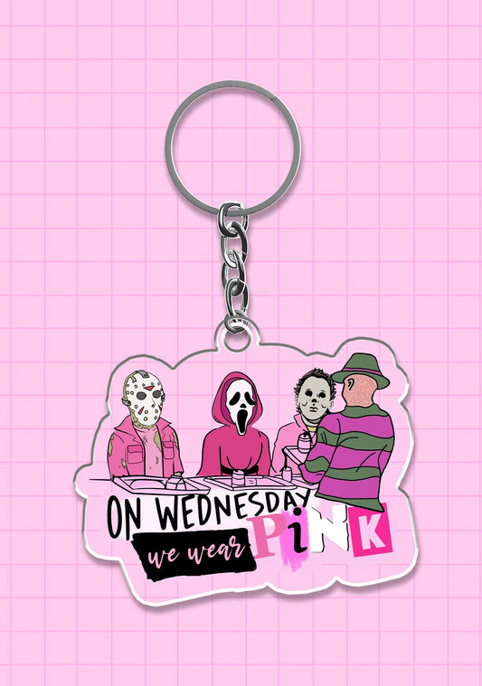 Halloween We Wear Pink 1Pc Y2K Keychain Cherrykitten