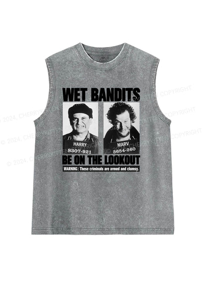 Christmas Wet Bandits Y2K Washed Tank Cherrykitten