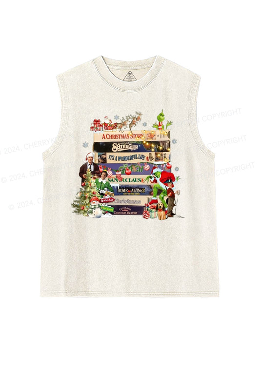 Christmas Vacation Y2K Washed Tank Cherrykitten