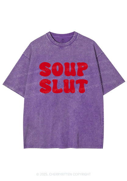 Soup Slxt Y2K Washed Tee Cherrykitten