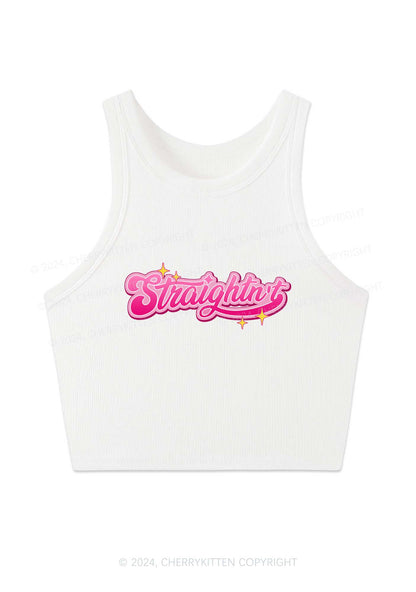 Straightn't Y2K Crop Tank Top Cherrykitten