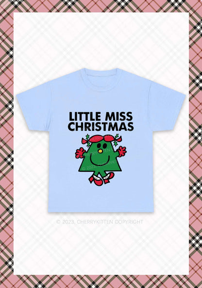 Little Miss Christmas Chunky Shirt Cherrykitten