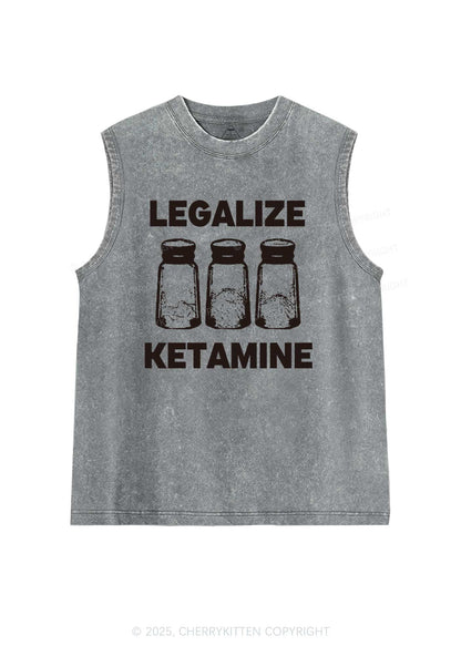 Legalize K Y2K Washed Tank Cherrykitten