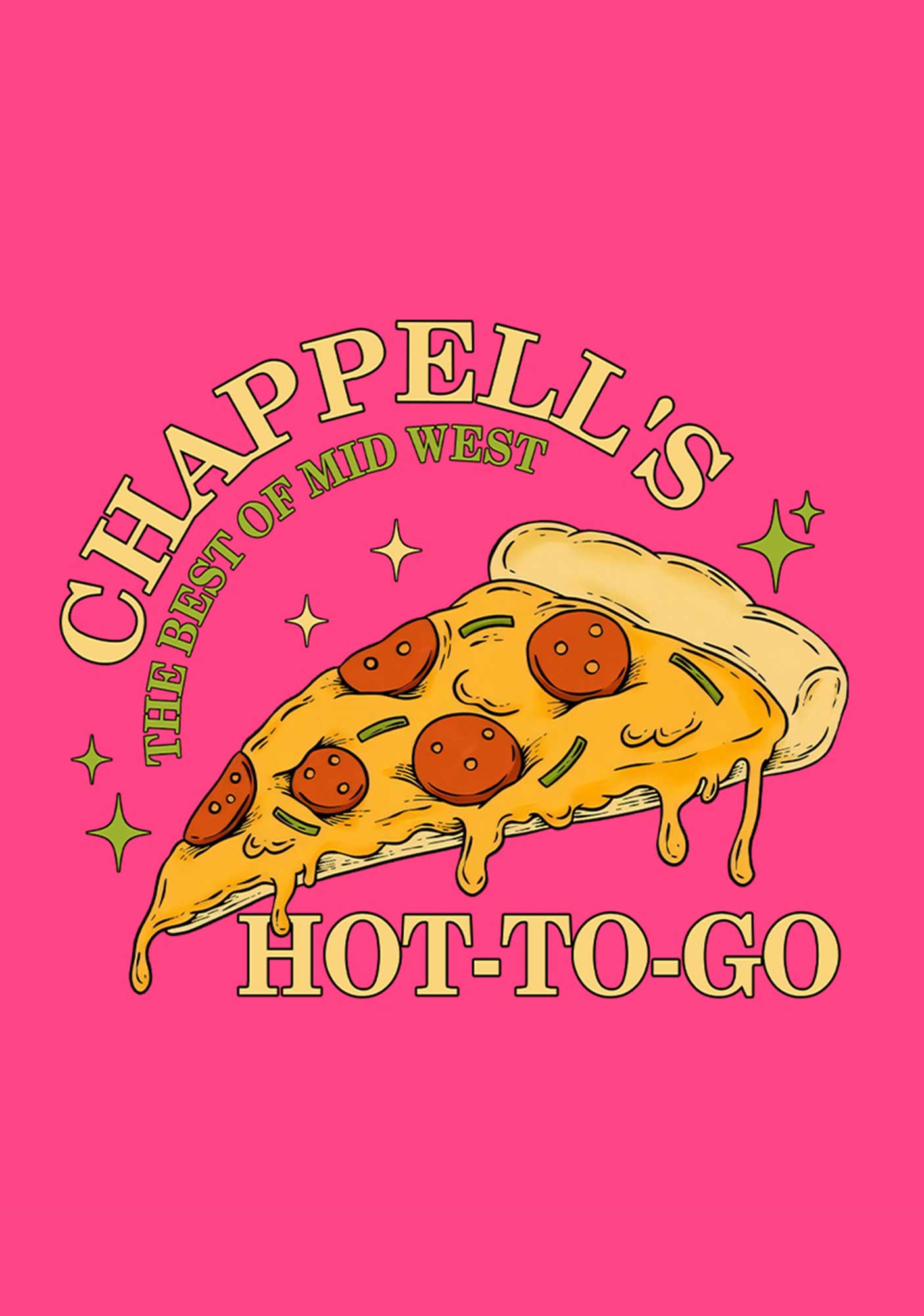 Hot To Go Pizza 1Pc Y2K Pin Cherrykitten