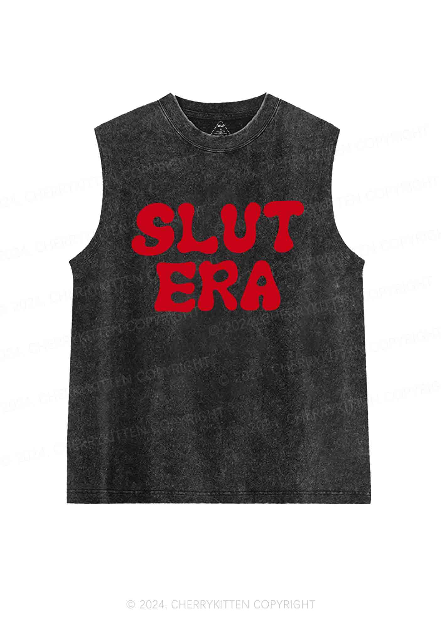 Slxt Era Y2K Washed Tank Cherrykitten