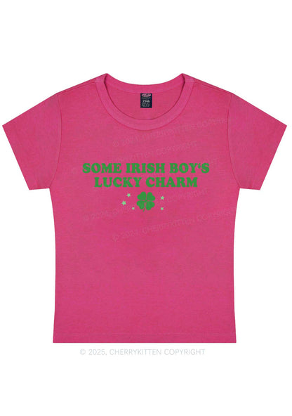 Irish Boys Lucky Charm St Patricks Y2K Baby Tee Cherrykitten