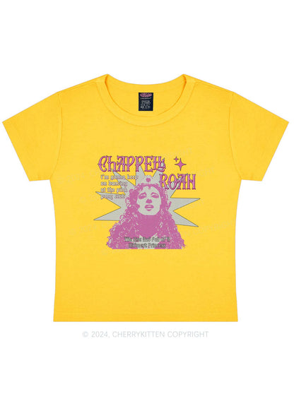 Keep On Dancing Y2K Baby Tee Cherrykitten