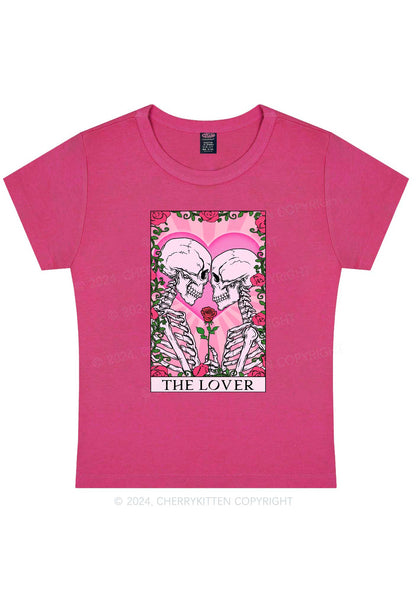 The Lover Y2K Valentine's Day Baby Tee Cherrykitten