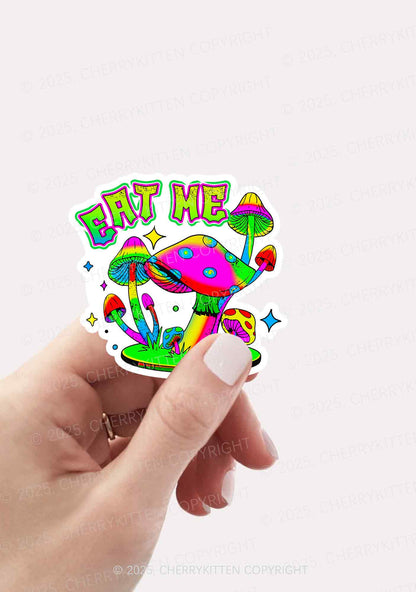 Eat Me Mushroom 1Pc Y2K Sticker Cherrykitten